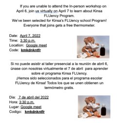 FLUency Meeting for parents